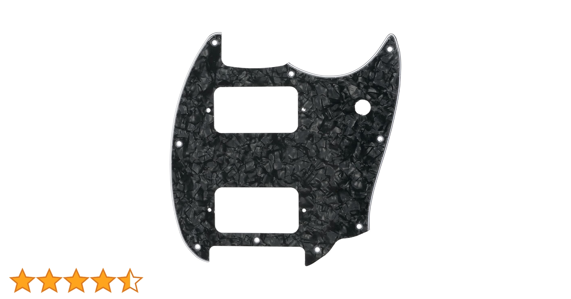 Amazon.co.jp: Musiclily Pro 9穴 HH ムスタングピックガード 2